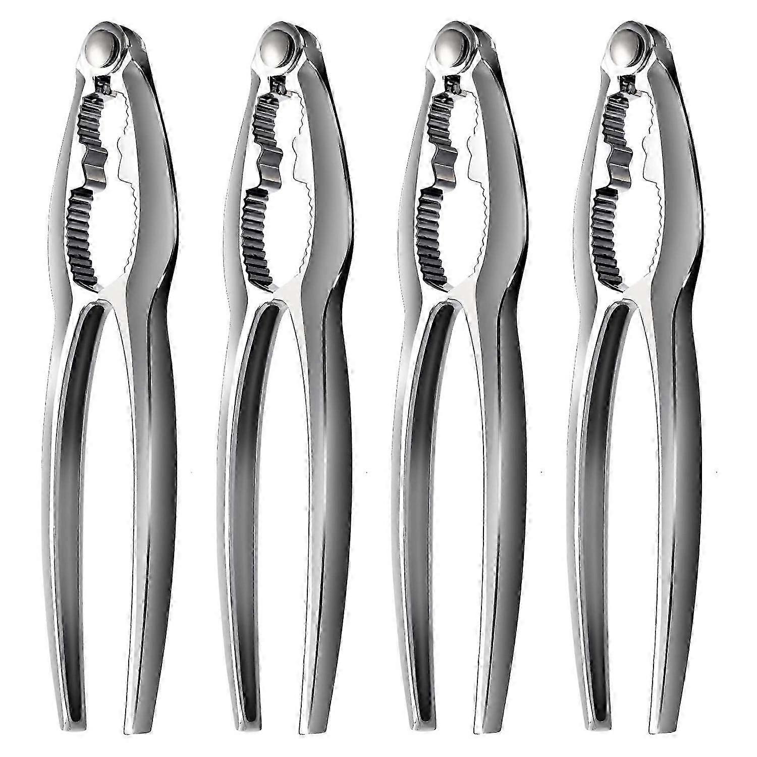 Seafood Tool Kit Lobster Crackers Set of 4, Crab Leg Cracker Tools, Seafood Crackers Nut Cracker Set