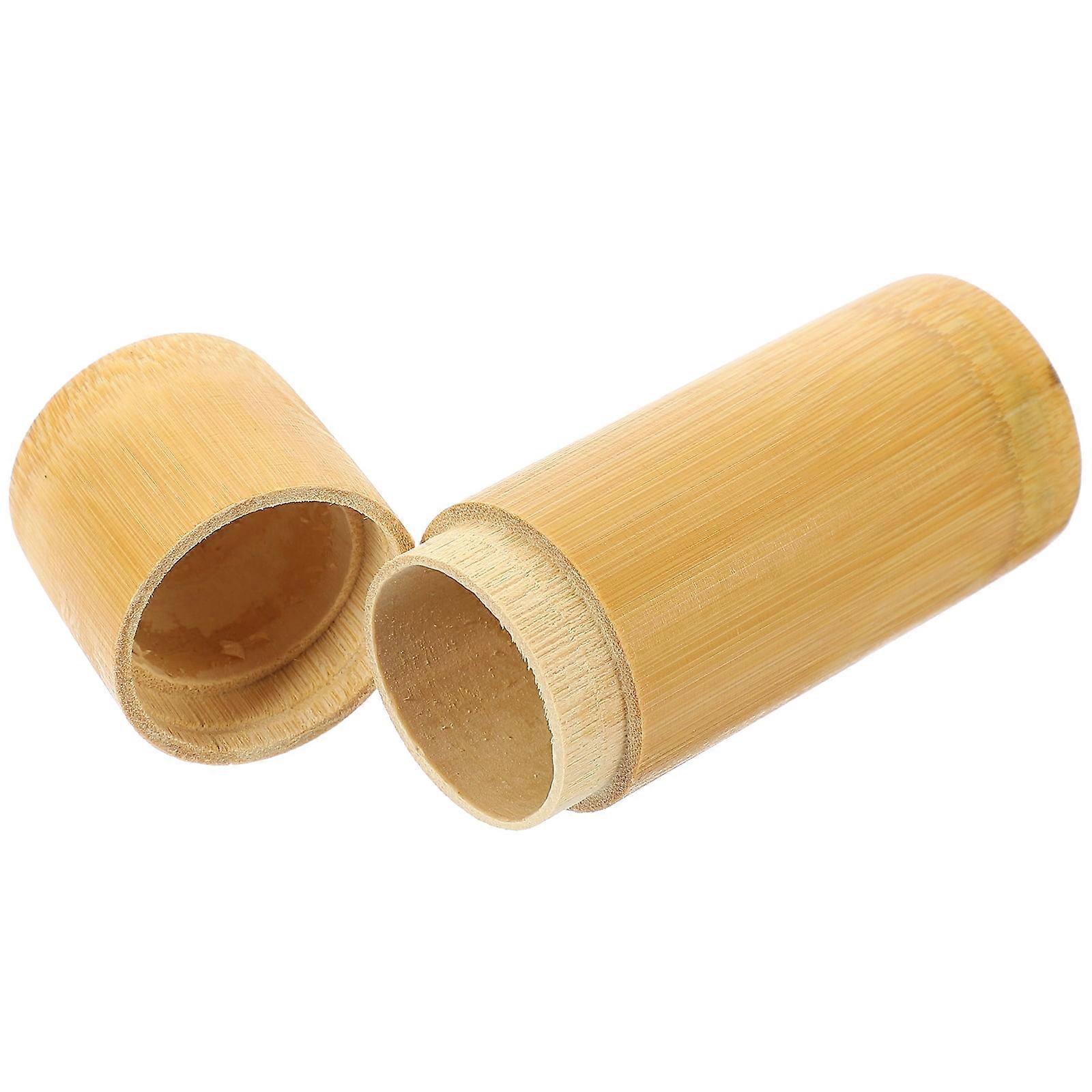 Match Can Container Kitchen Toothpick Holder Dispenser Matches Bamboo Office