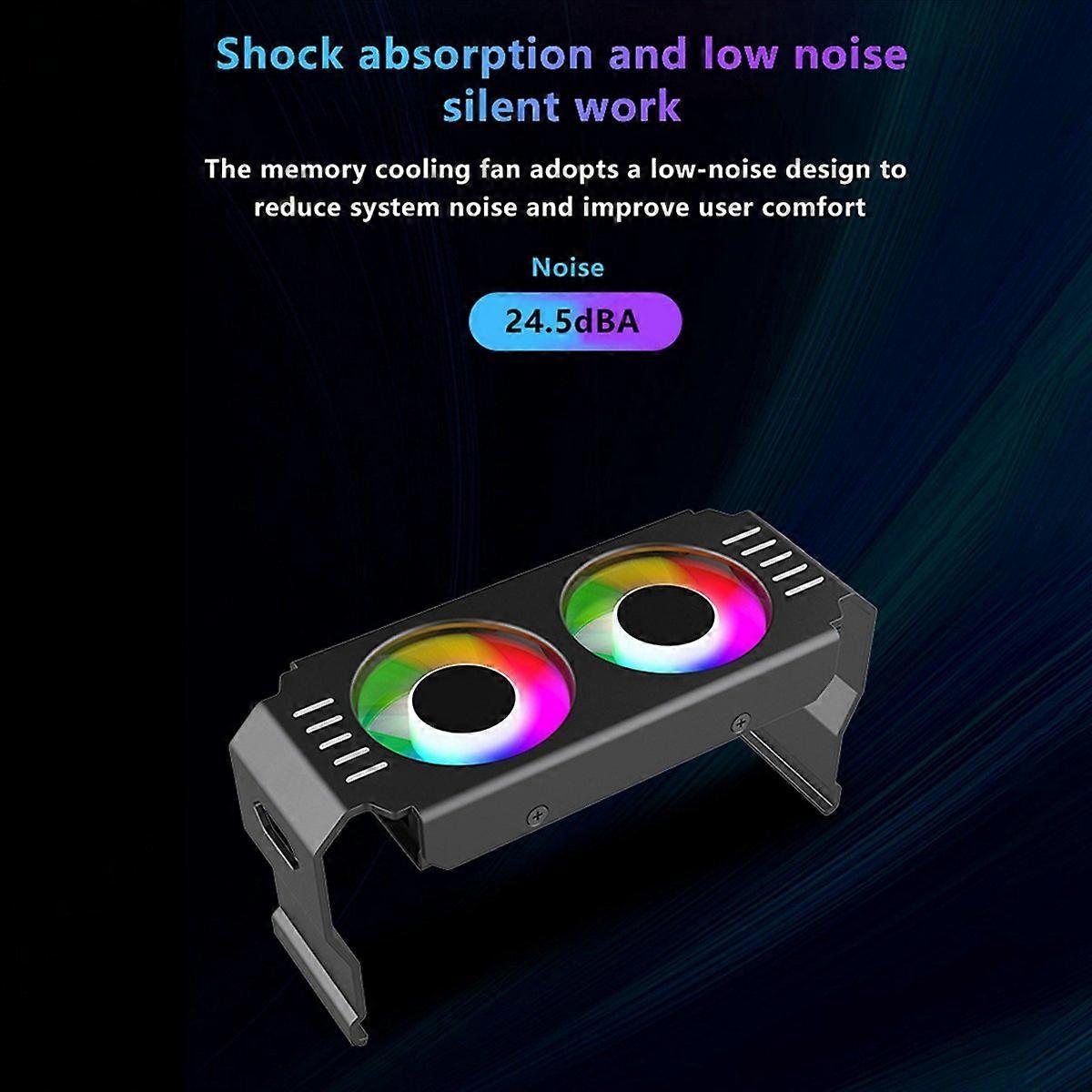 Memory Module Cooling ARGB Light Memory Cooling Cooler Radiator B