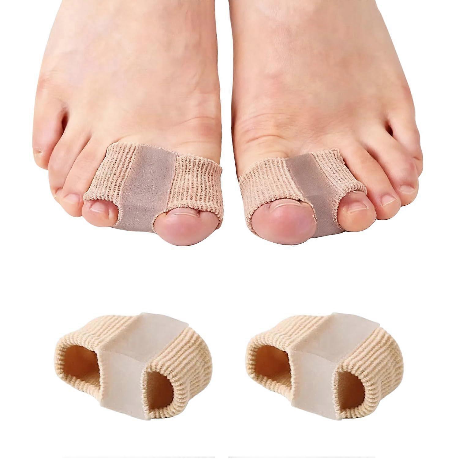 Toe Separators for Women and Men, 2025 Bunion Corrector for Overlapping Toes, Gel Spacers 2 Pack S