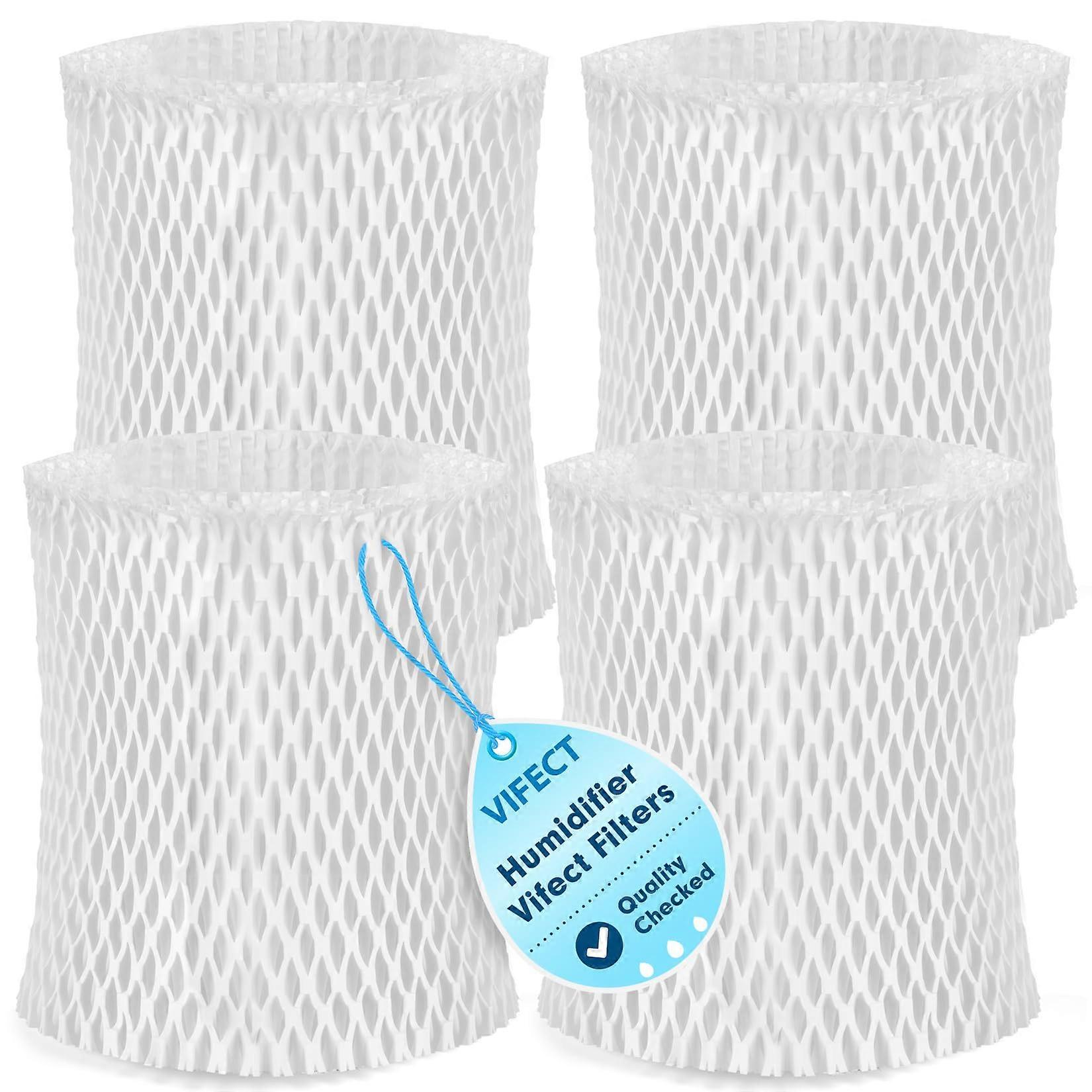 4 Pack Humidifier Replacement Filters Compatible with Canopy Bedside and Nursery, Wood Pulp Wicking