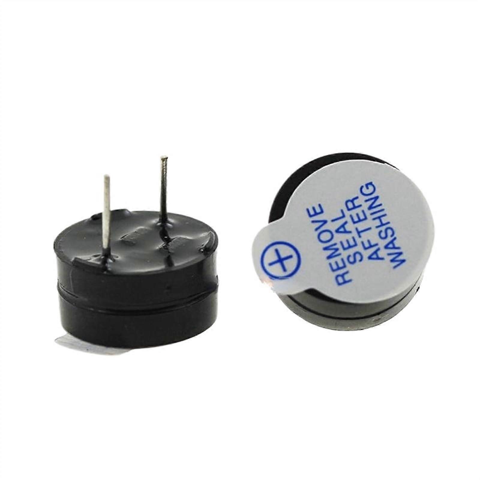 20PCS Ultra Thin 5V Active Buzzer 12x6.5mm Electromagnetic Loud Warning Alert Wide Voltage Range