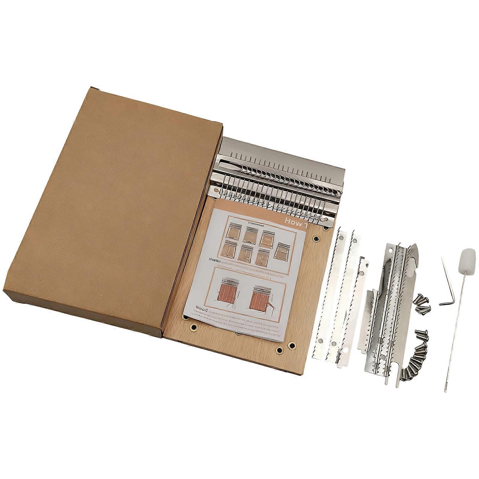 Easy to Use Weaving Tool Featuring Safe Metal Construction Fast Operations for Crafting Multicolor