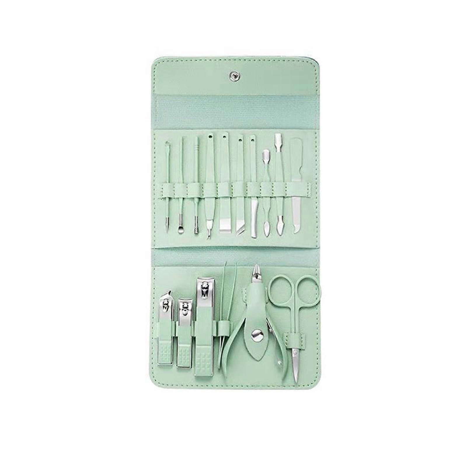 Professional Manicure Nail Clipper Set with Ergonomic Precision Grip for Smooth Rounded Edges