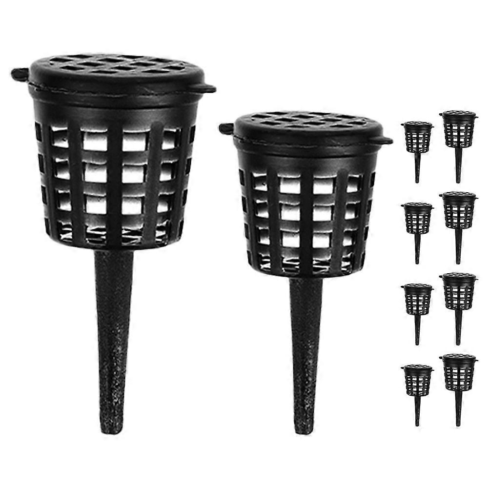 Plastic Fertilizer Basket for Bonsai Use with 10Pcs Cover Boxes