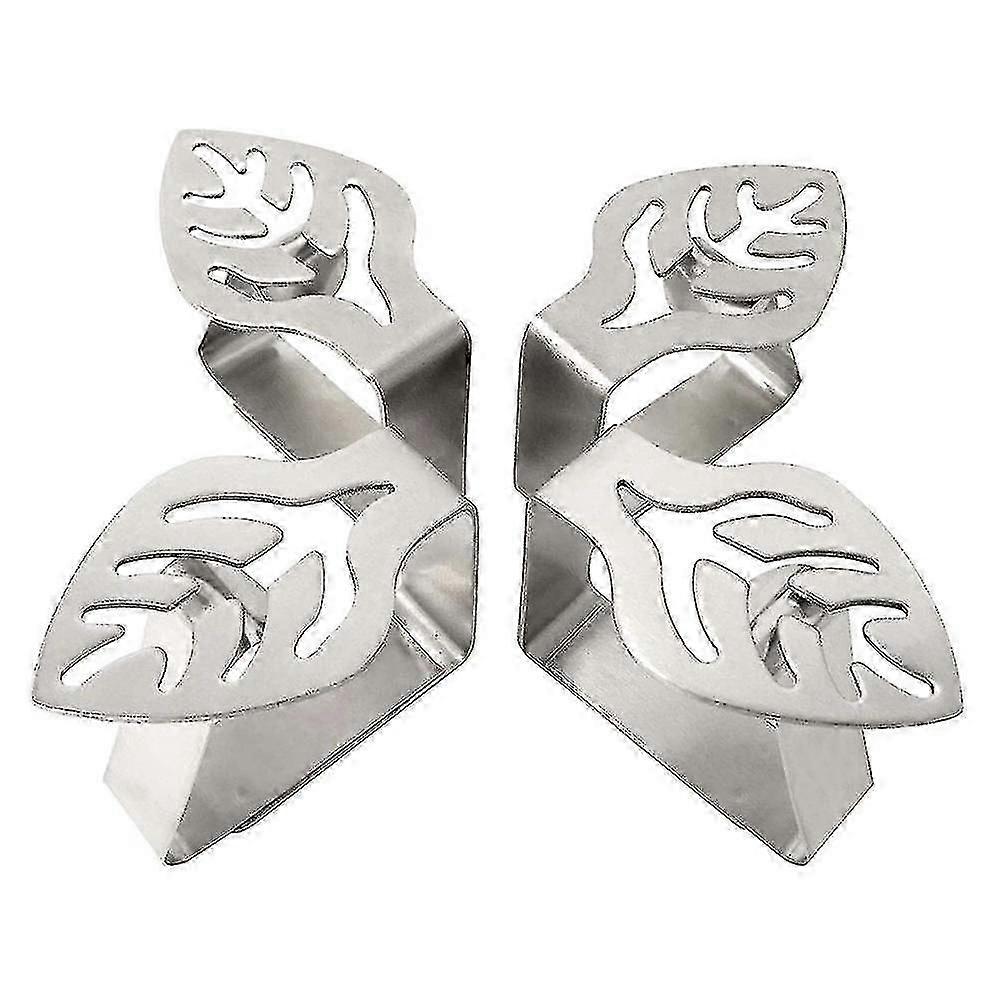 4pcs Stainless Steel Table Cloth Clips Thickened Strong Tablecloth