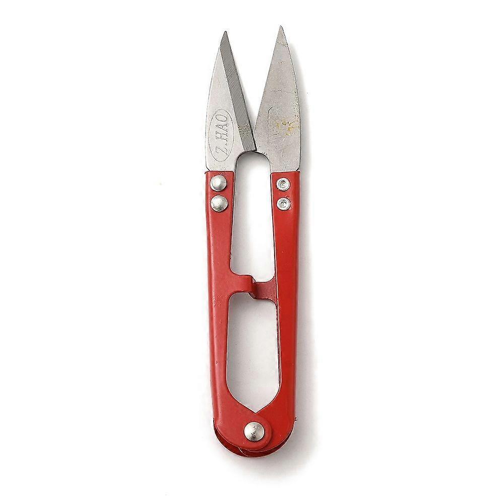 Tarnish Resistant Stainless-Steel Scissors Red 110x24x10mm
