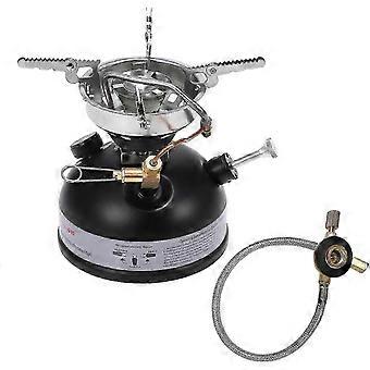 Mini fogão portátil para camping - Fogão a álcool, diesel e gasolina.