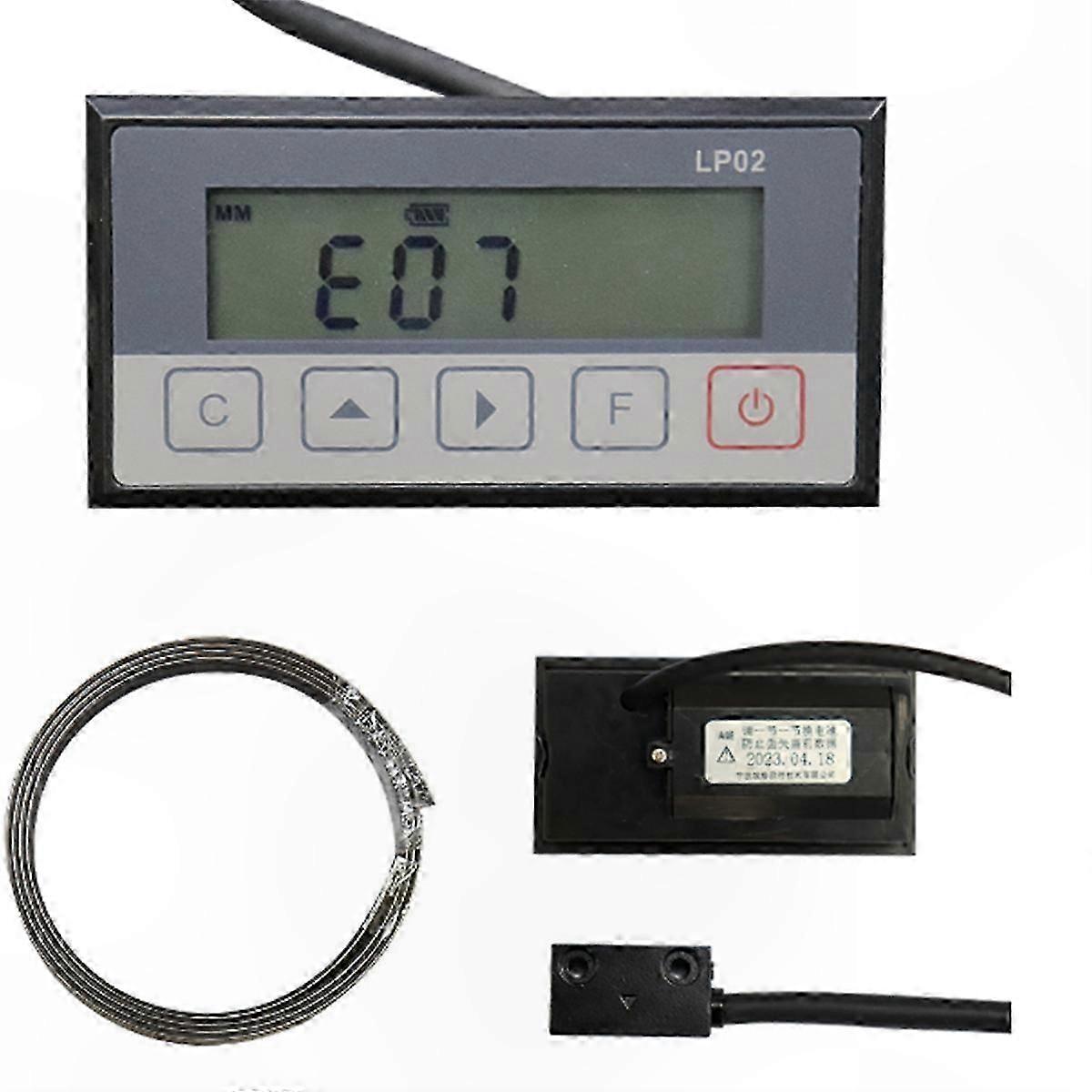 Magnetic Scale with 1m Tape for High-Precision Displacement Measurement DRO System Magnetic Encoder Linear Position Tool