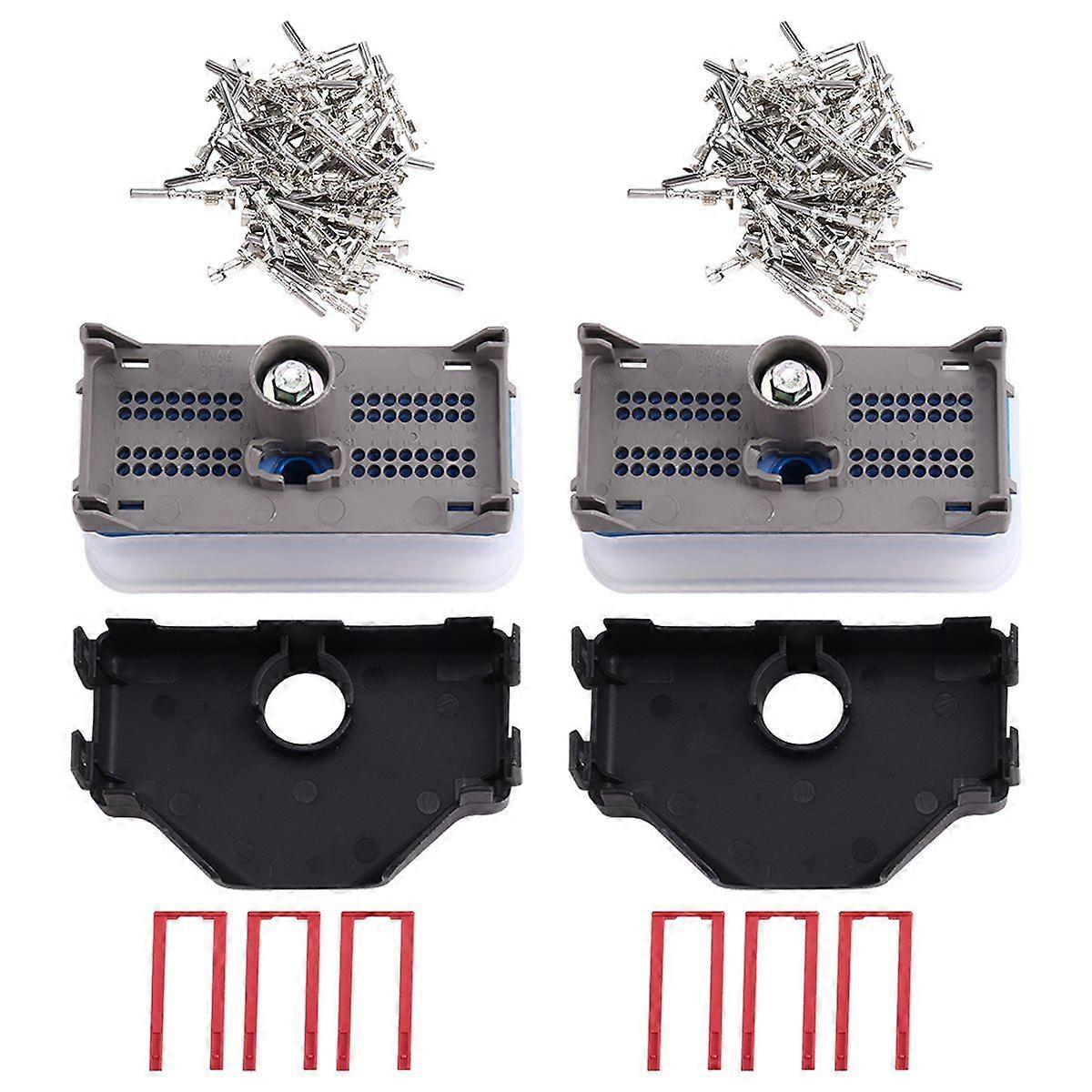 245-1043 245-1042 64Pin Excavator Computer Board Plug Connector for E320D C6.4 Engine