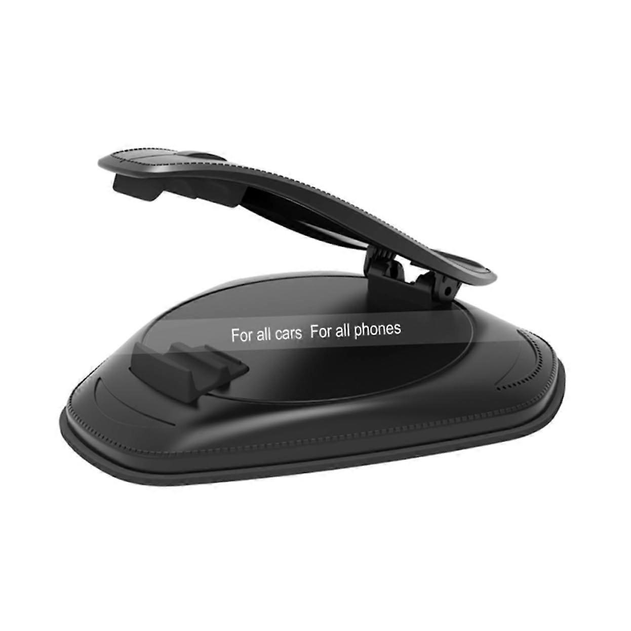 Adjustable Suction Cup Car Phone Holder with Strong Dashboard Mount and Universal Compatibility