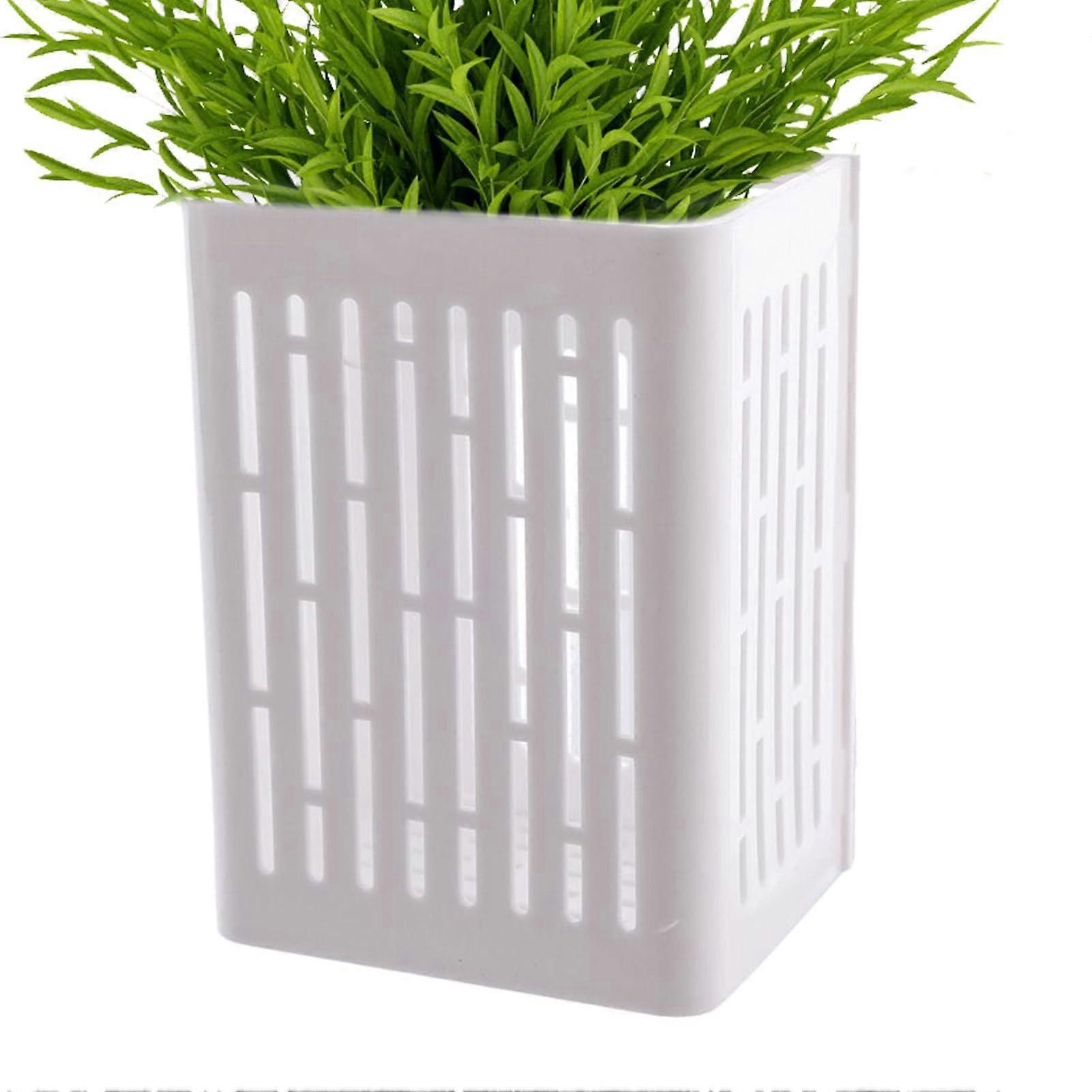 Aquarium Plant Holder Cups for Fish Tank, Space Saving Hydroponic Planter with Secure Root Fixation