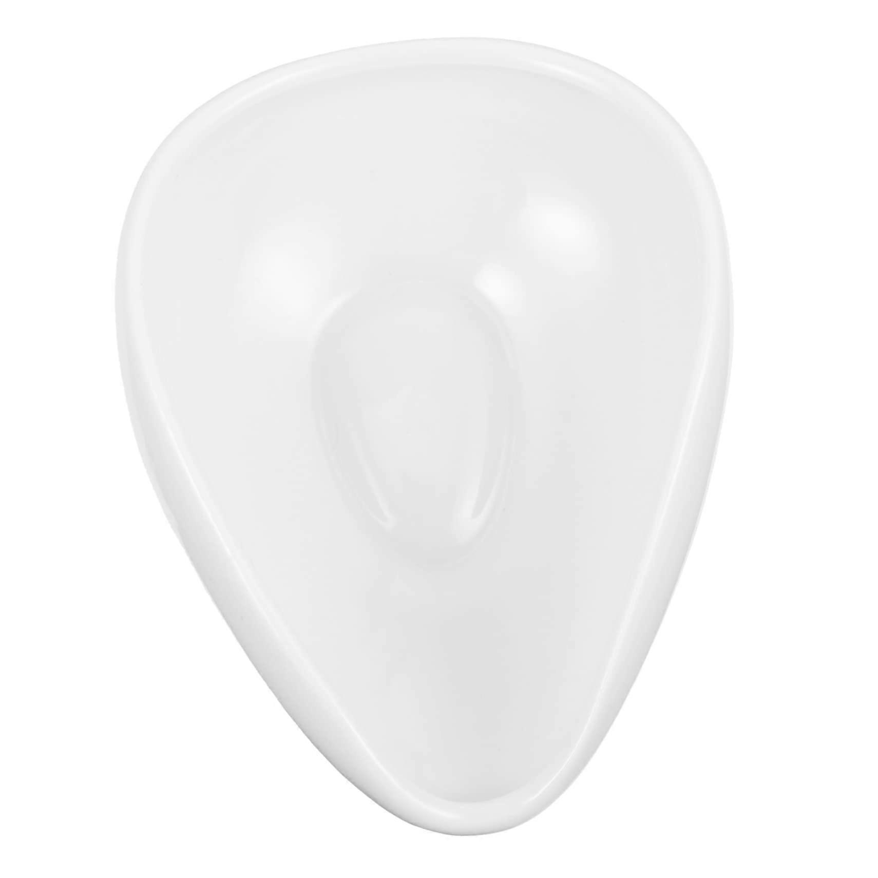 Elegant White Ceramic Tea Scoop for Loose Leaf Tea,  Spoon for Office or Tea