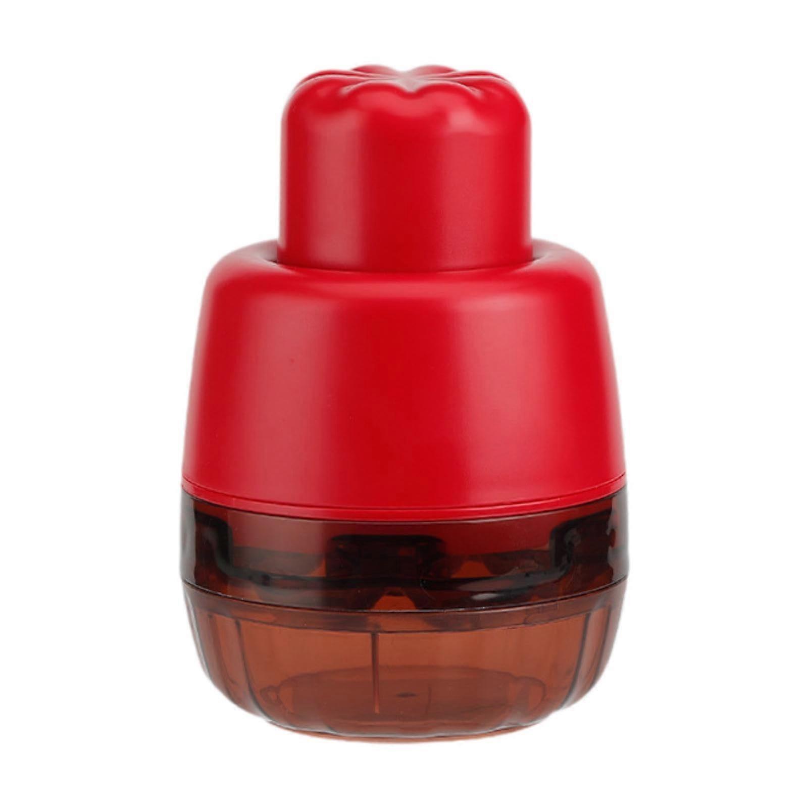 Cherry Pitter 7Hole Quick Pitting Tool for Parties Easy Clean Professional Cherry Pit Remover Red