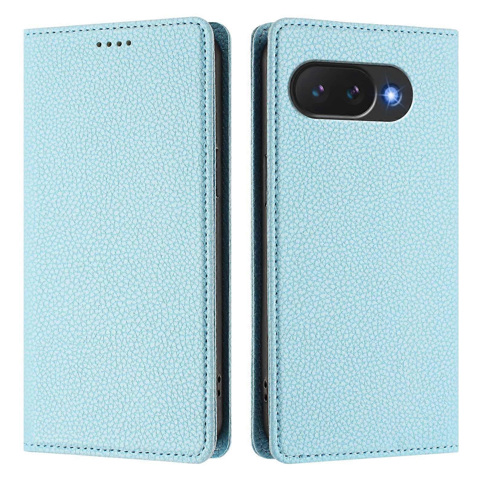 For Google Pixel 10a Wallet Case RFID Blocking Litchi Texture Leather Mobile Cover