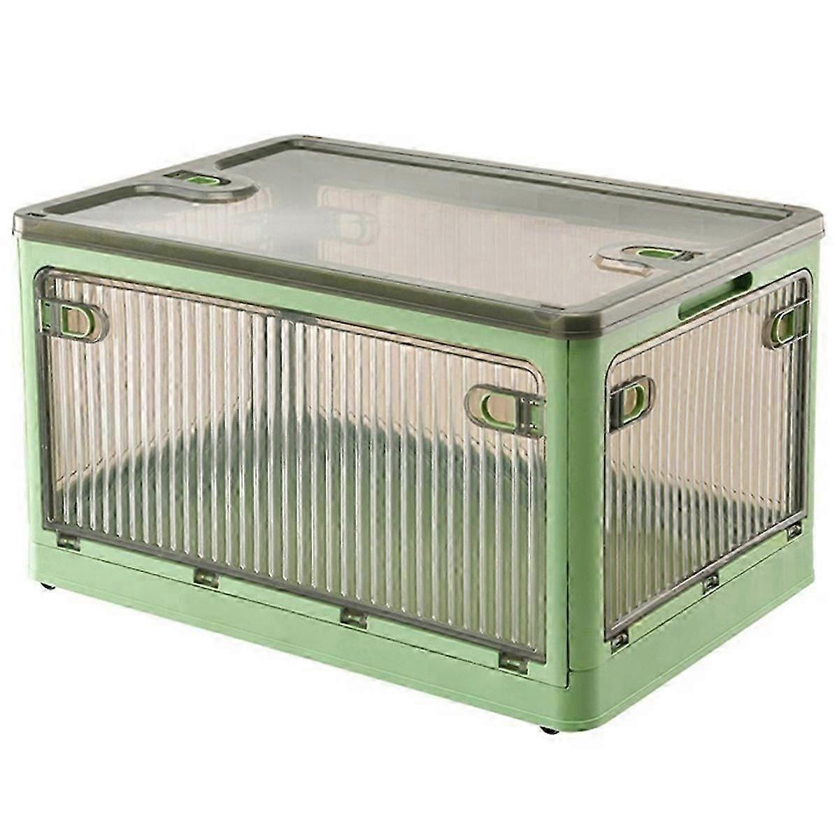 Foldable Storage Box with Wheels Large