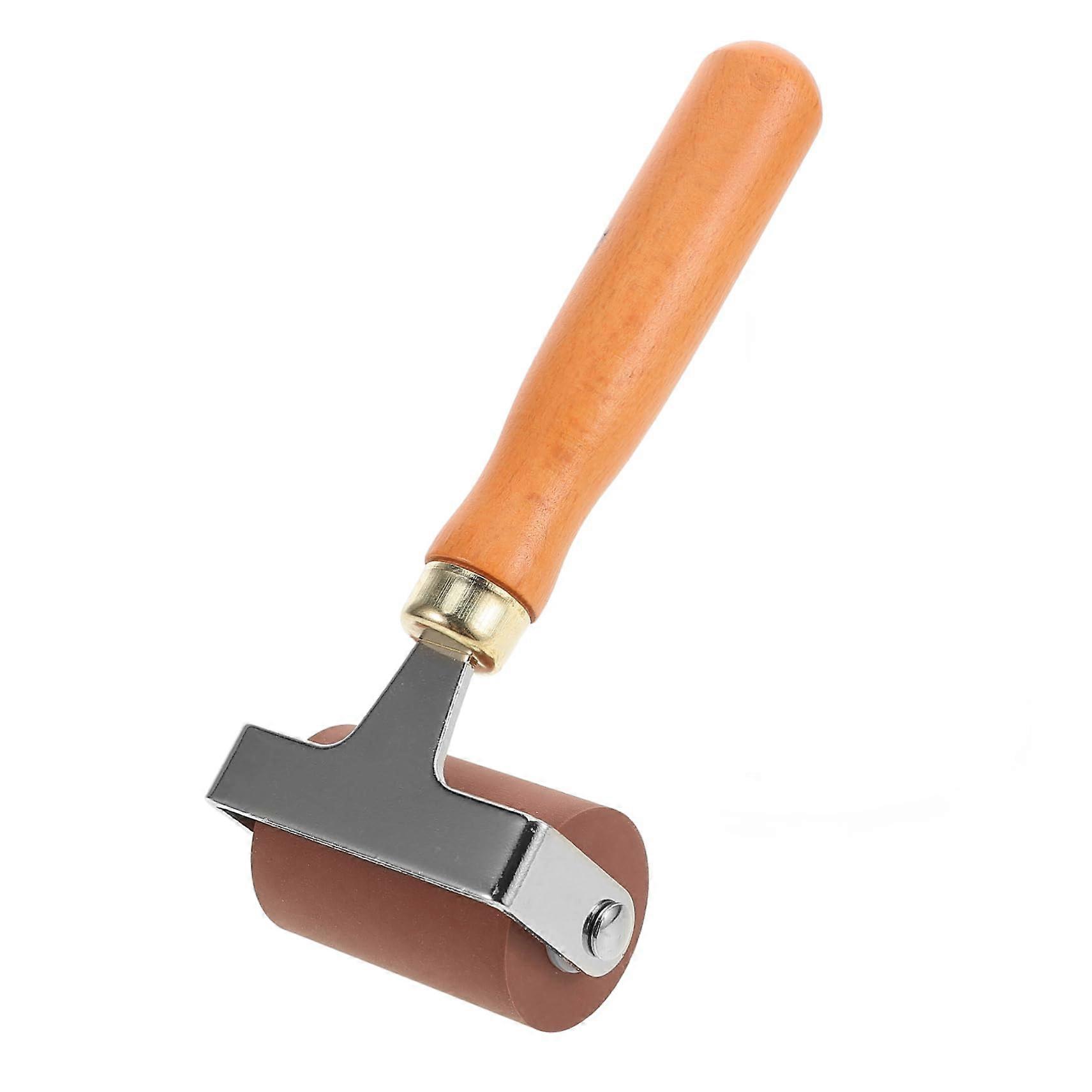 Printmaking Roller Ink Brayer for Block Printing with Smooth Ink Transfer and Comfortable Grip