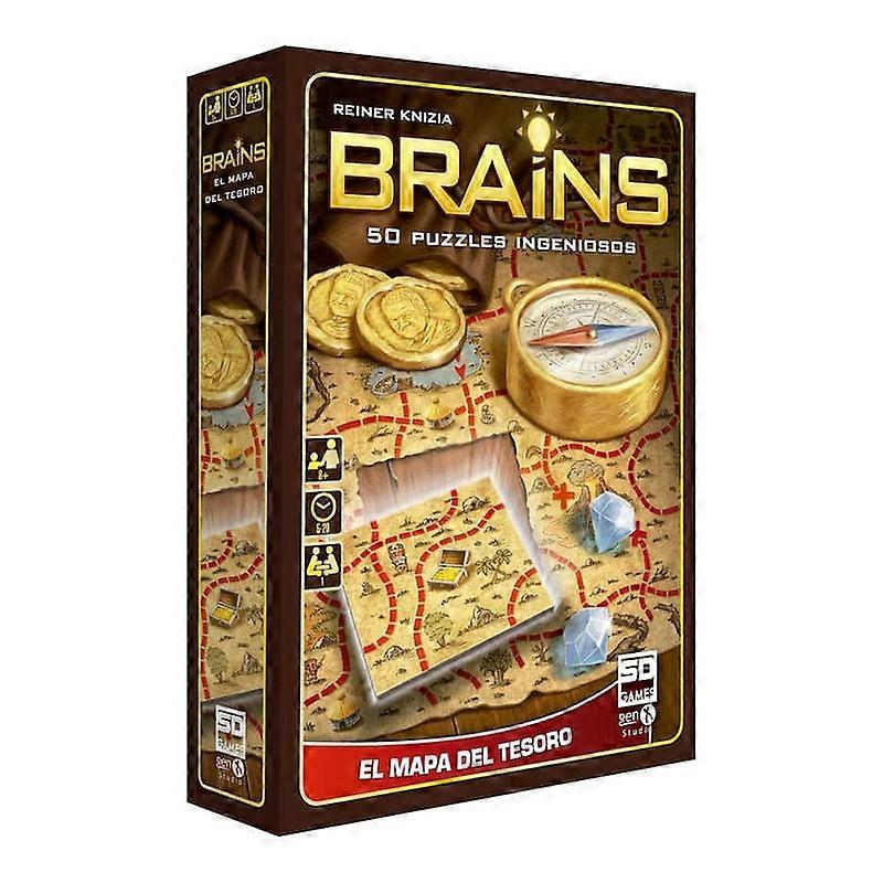 BRAINS skattkarta brädspel