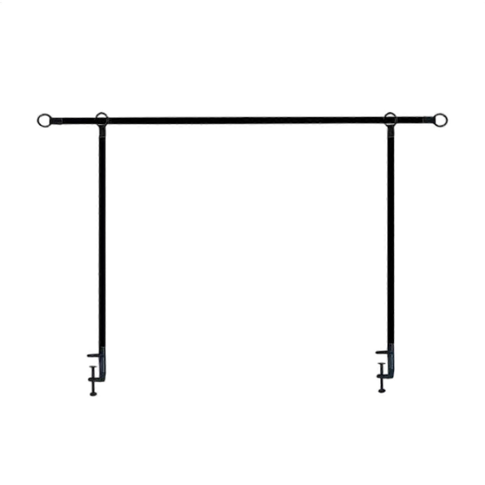 Adjustable Table Balloon Arch Frame with Secure Clamps, Rustproof Black Metal for Parties and Events