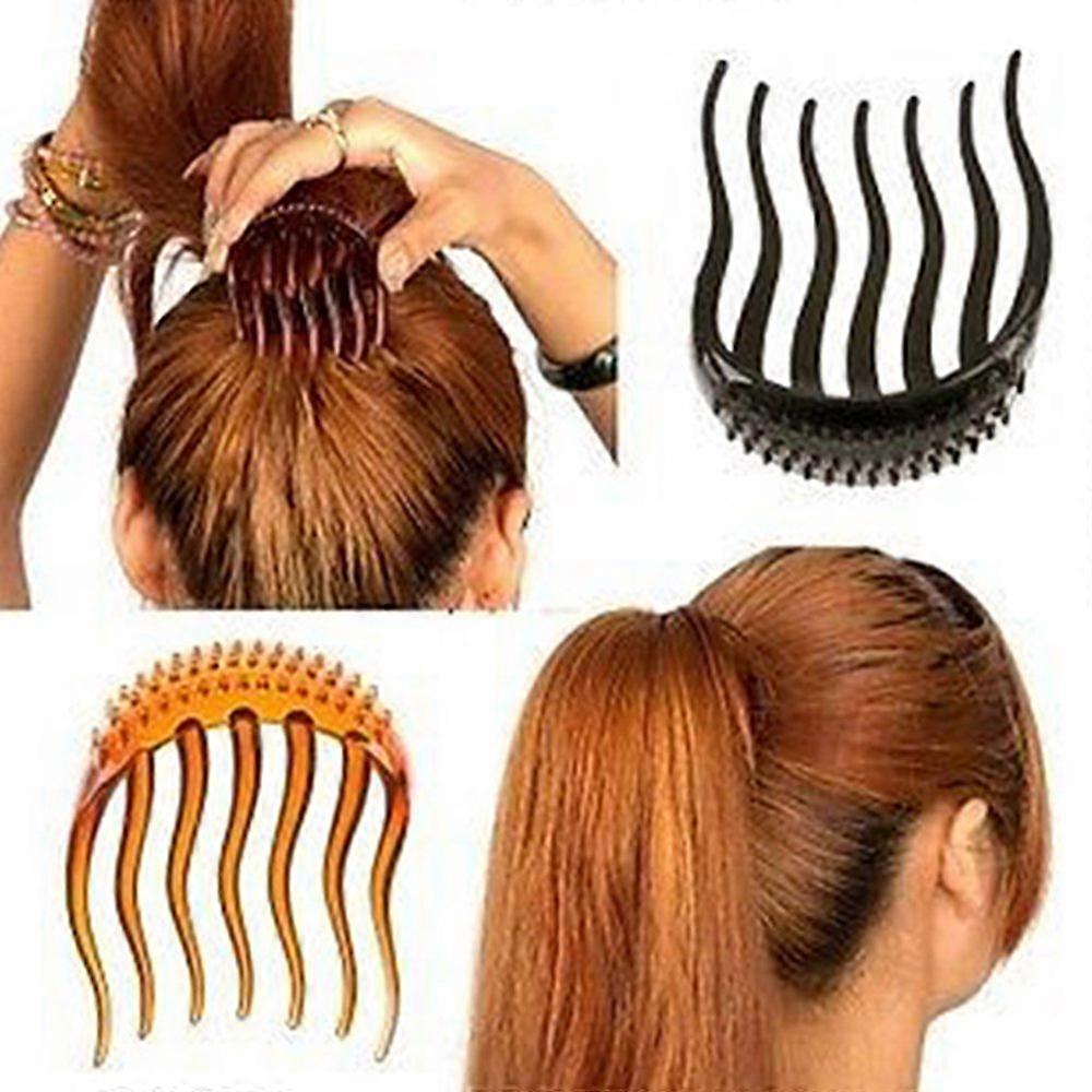 2Pc Hair Styling Accessories Volume Inserts for Ponytail Bun Beehive Bouffant Styles
