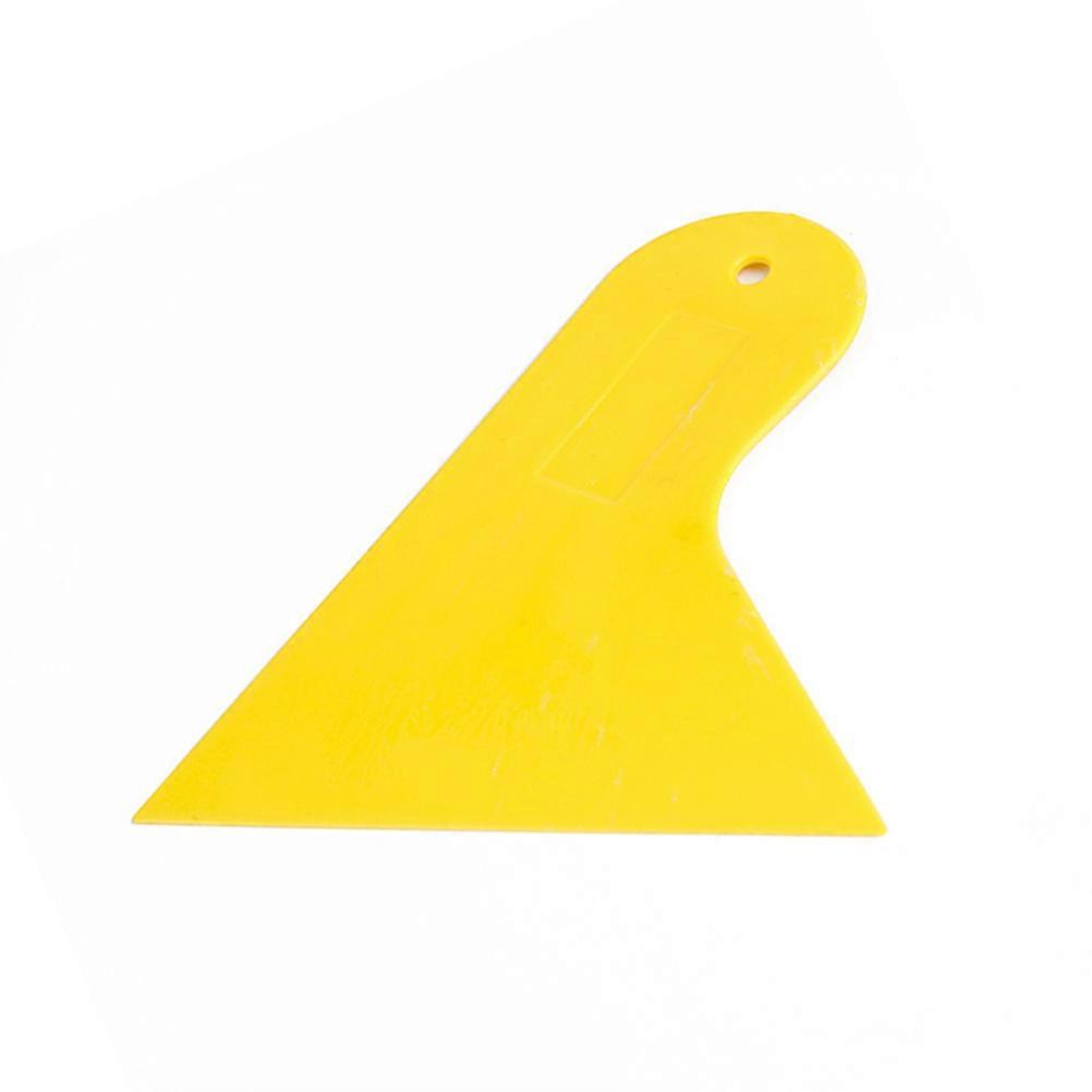 Car Wrapping Tools Diamond Corrector Flat Shape for Car Owners Yellow 1Set