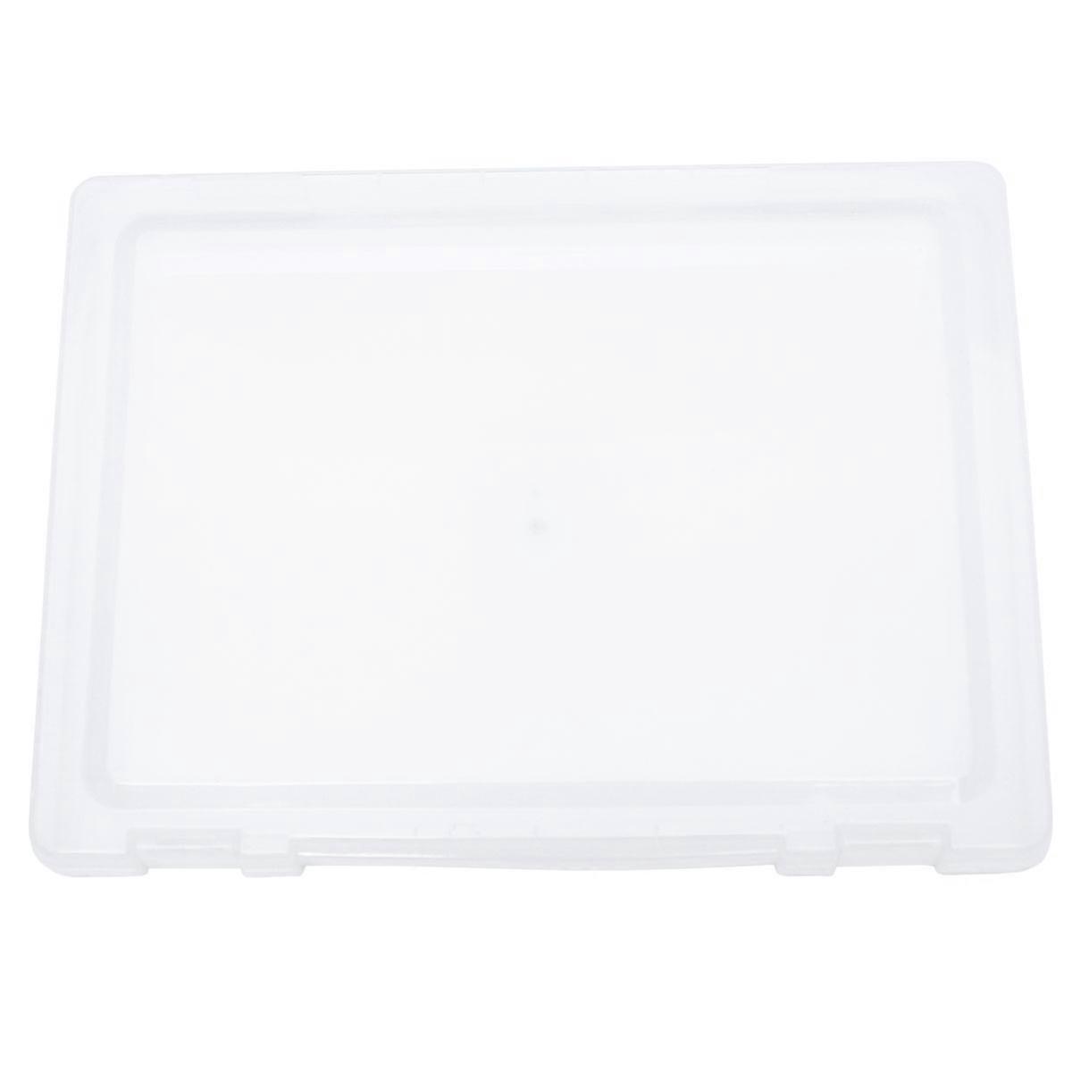 Document Storage Box Transparent File Case for Document