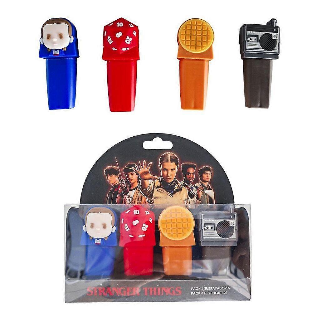 Zestaw 4 markerów Stranger Things