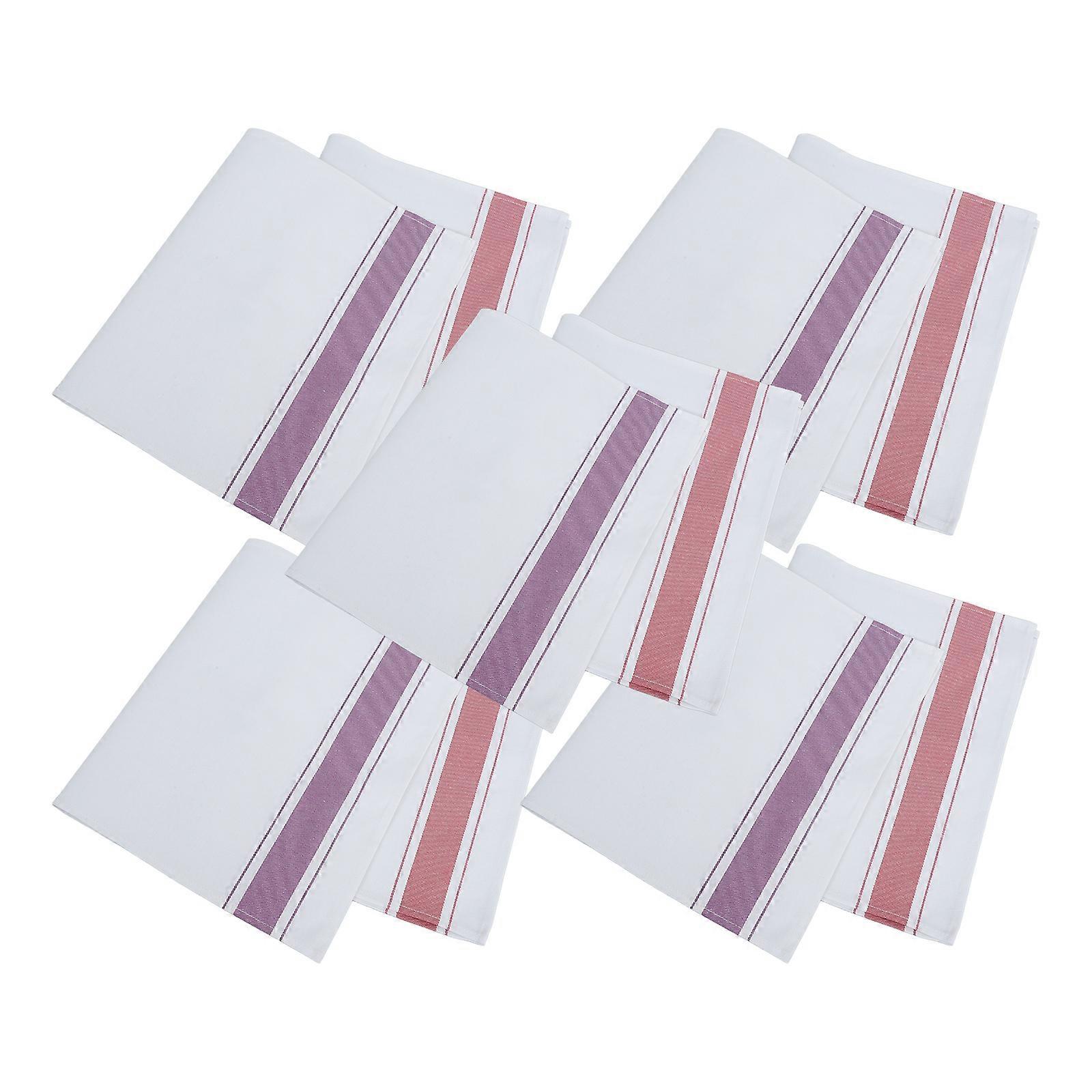 Wine Glass Polishing Cloth Cotton for Drying Stemware 30Pcs Set