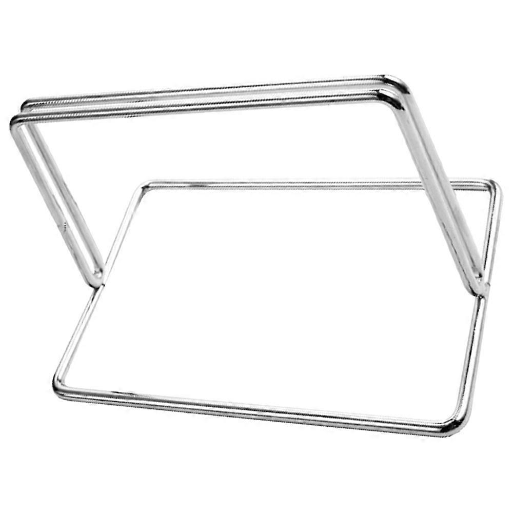 Divider Screen Clip Baffle Holder for Holding Use Mobile Silver Steel