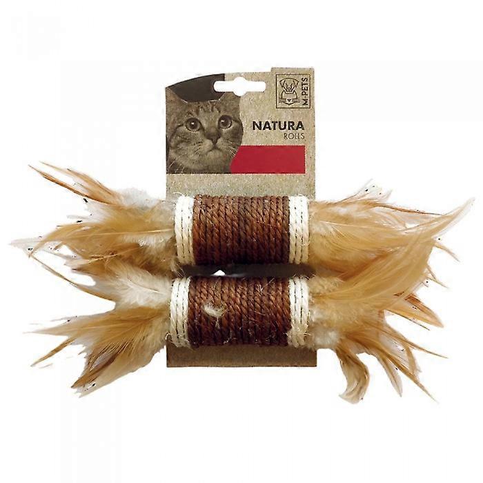 M-Pets Natura Rolls Cat Teaser Toy