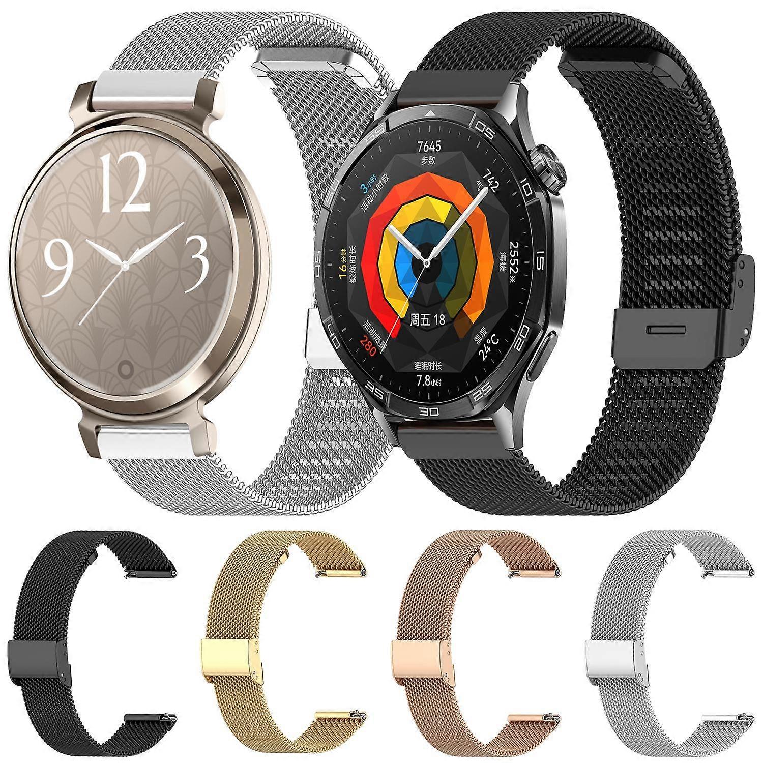 xDfind Spänne Metall Mesh Klockarmband