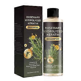 Szampon do włosów Rosemary Hair Growth, naturalny szampon zagęszczający i wzmacniający, który głęboko oczyszcza i odżywia skórę głowy, jednocześnie wspomagając regenerację włosów