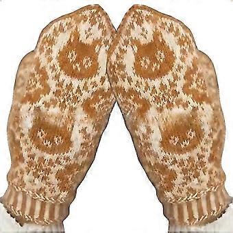 Handschuhe zum Fangen von Kätzchen, warme Strickhandschuhe mit Katzenmuster, kuschelige Strickhandschuhe, lustiges Weihnachtsgeschenk für Erwachsene