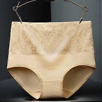 Mutandine mestruali da donna spesse, a vita alta, in cotone impermeabile, a prova di perdite.
