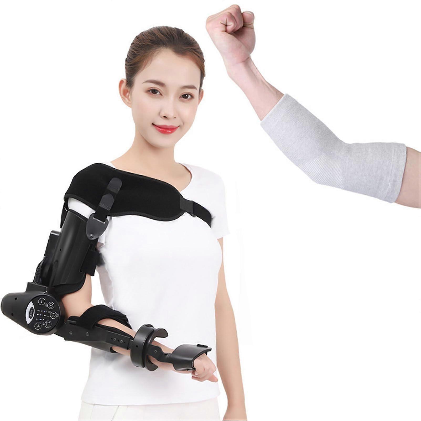 Right Side Elbow Rehabilitation Device with Automatic Flexion Extension Trainer for Upper Limb