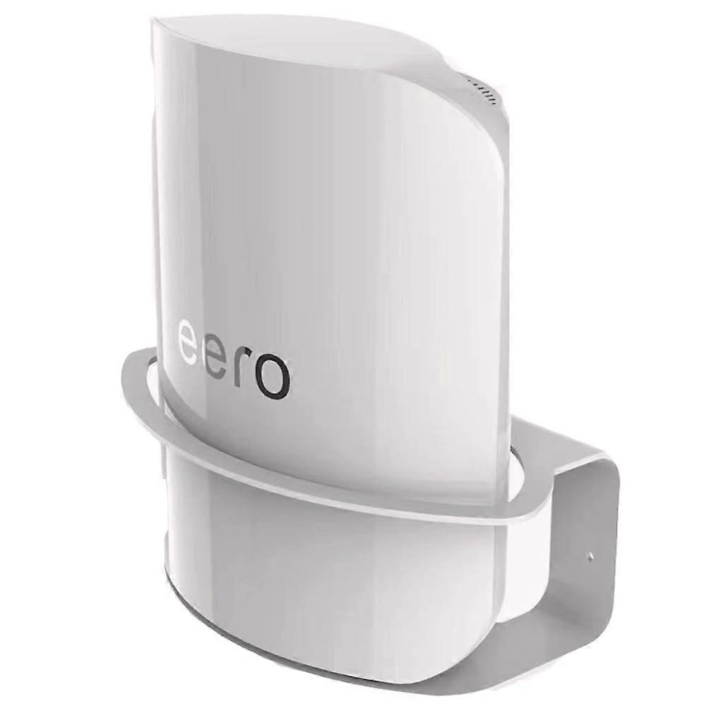 Wall Mount Holder for Eero Max 7, Direct Fit Compatibility and Clean Compact Design, White Single Unit