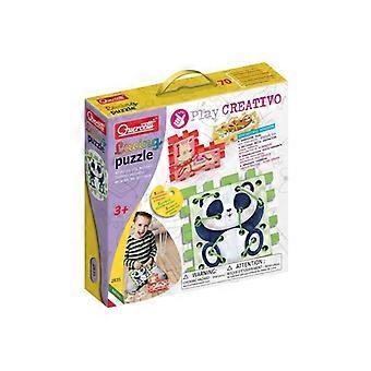 Quercetti Sznurowanie Puzzle 2835