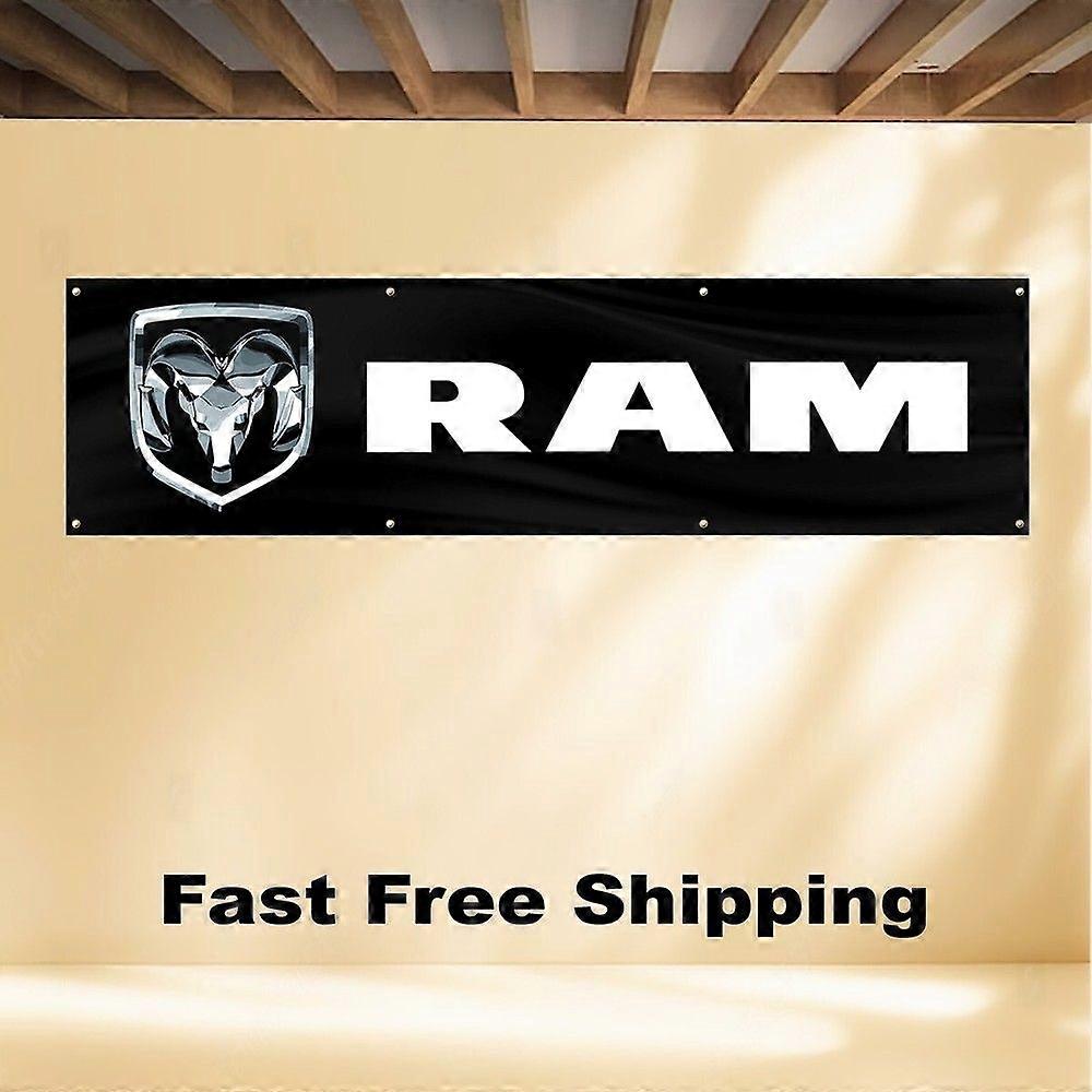 DODGE RAM BANNER FLAG MOPAR CHRYSLER BB 419