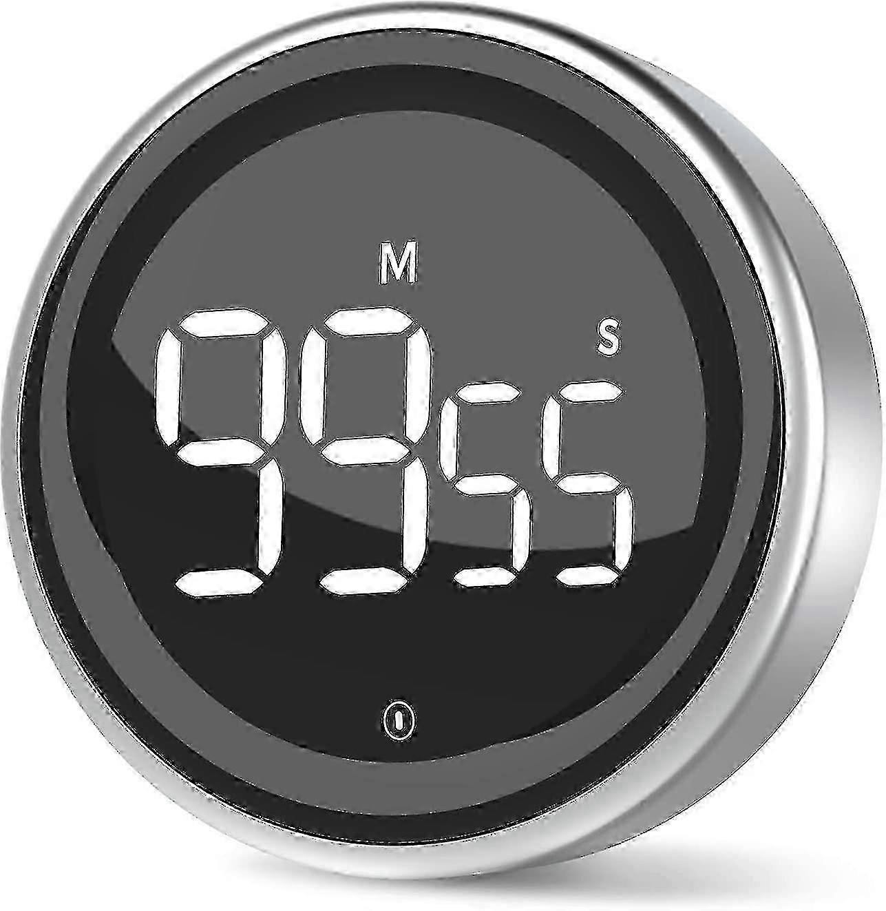 Kitchen Timer Digital Magnetic Countdown Timer Up To 99 Minutes, Rotary One Button Operation