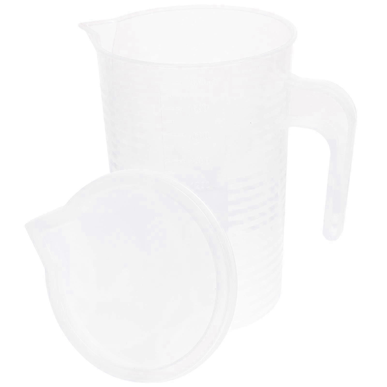 Handle Measuring Cup Heat Resistant Cup for Storage 2000Ml