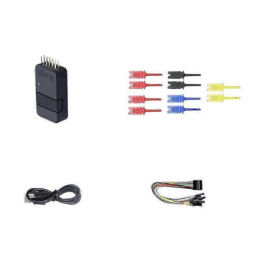 SLogic Combo 8 Slogic Analyzer DAPLink CKLink Debugger Tool CKLink Debugger DAP-Link Debugger UART Module Black Perfekt