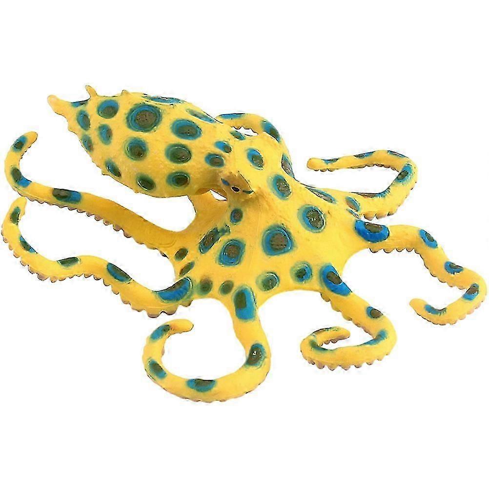 Figure Plastic Simulation Octopus Model for Decor