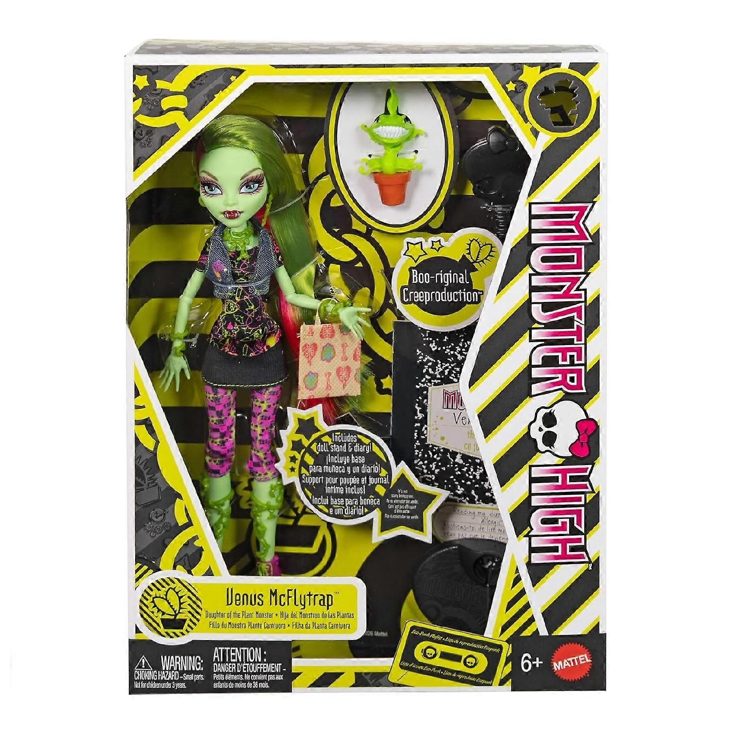 Monster High Boo-Riginal Creeproduction Doll: Venus Mcflytrap