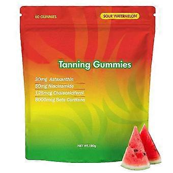 Bruiningsgummies - Huidverdonkerende voedingsgels, 60 stuks - Lichaamsverzorgingscadeau voor haar