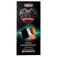 Zero Negro 72% cocoa with whole almonds 150 g