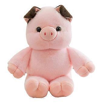 Farm Animal Plush Cute Pig Lamb Highland Cow Stuffed Toys Soft Fluffy Hugging Dolls for Kids And New Arrival S05