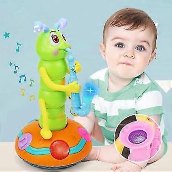 Children's Electric Dance, Twisted , Dazzling Lights, Music, Universal Walking Caterpillars 240844