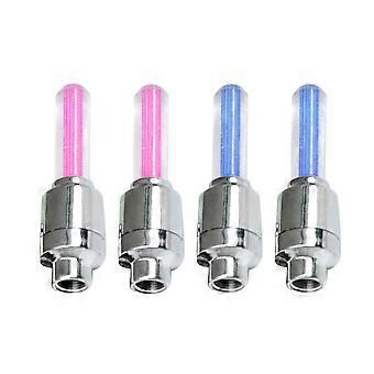 Bike Wheel Lights for Cycling 4Pcs Tire Tyre Neon Flash Light