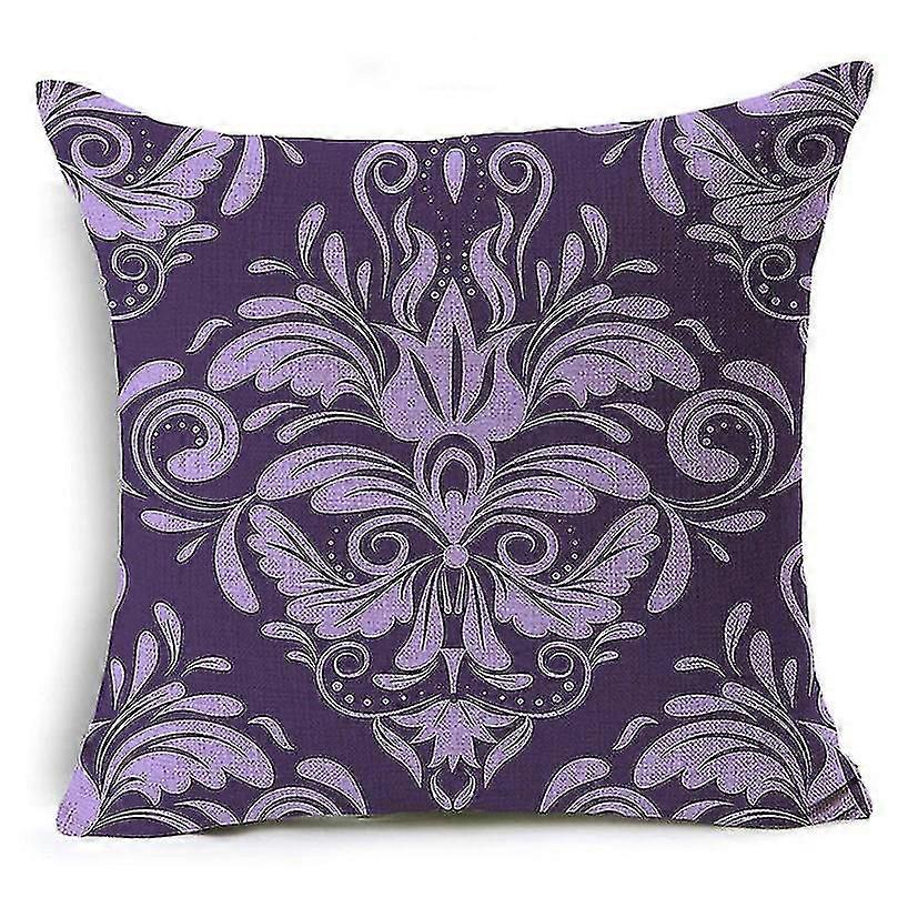 GradientMönster Linne Kuddfodral Soffa KuddeÖverdrag Sovrum Örngott
