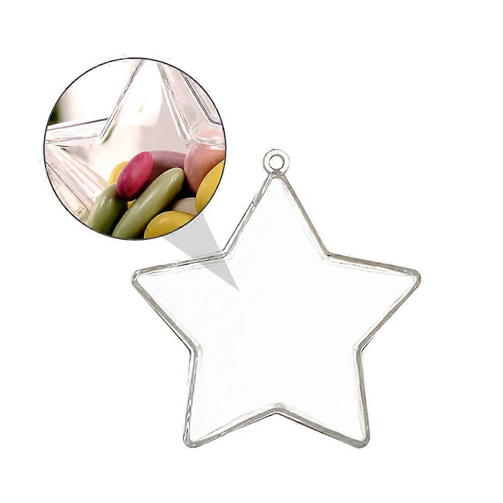 4Pcs Transparent Candy Box Party Box Storage Container Creative Candy Holder